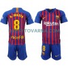 Dětský Fotbalový Dres FC Barcelona A. Iniesta 8 Domácí Dresy 2018/2019